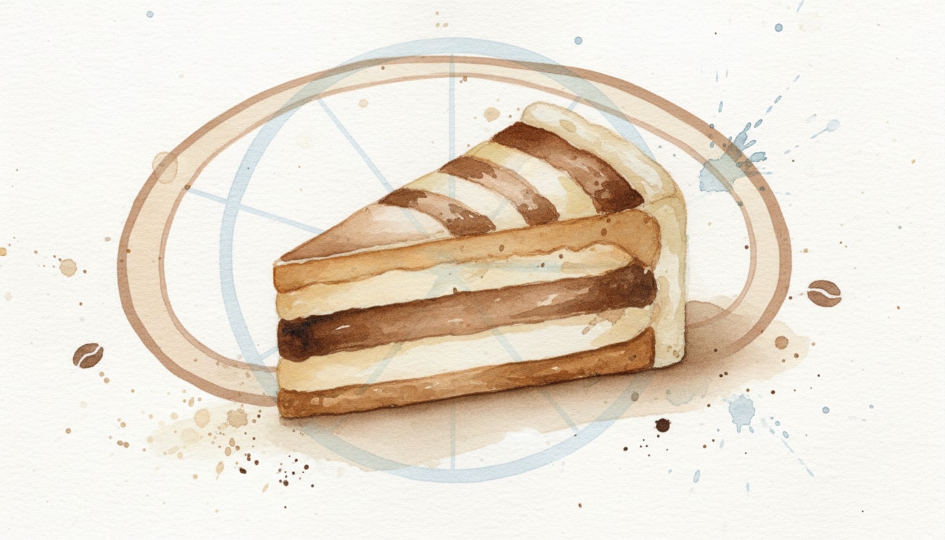 High-Banking Coffee Velodrome Cake