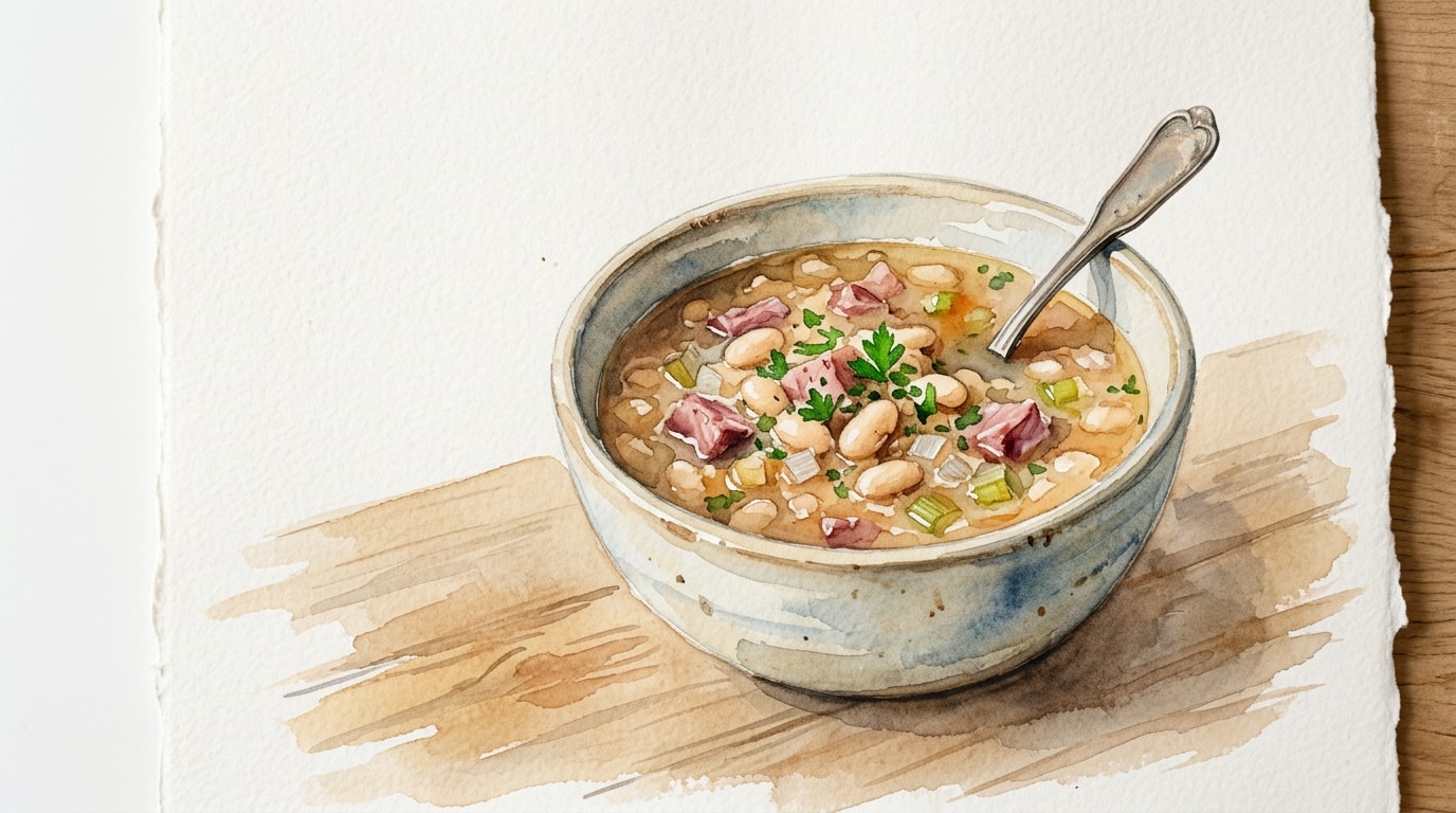 Historic Slow Cooker Senate Bean Soup