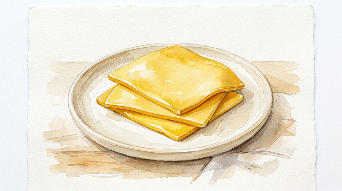 Homemade Deli-Style American Cheese Slices