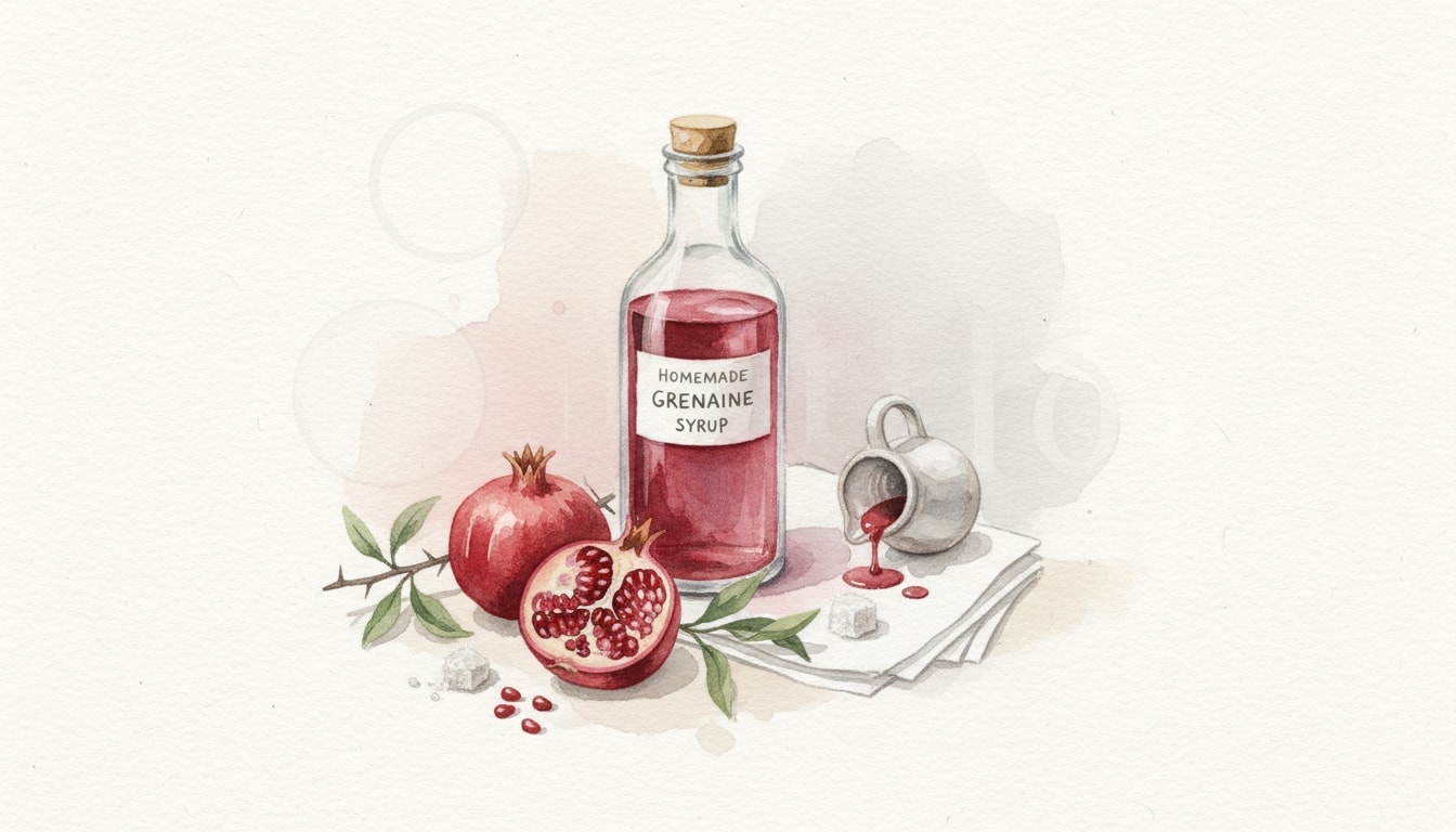 Homemade Grenadine Syrup