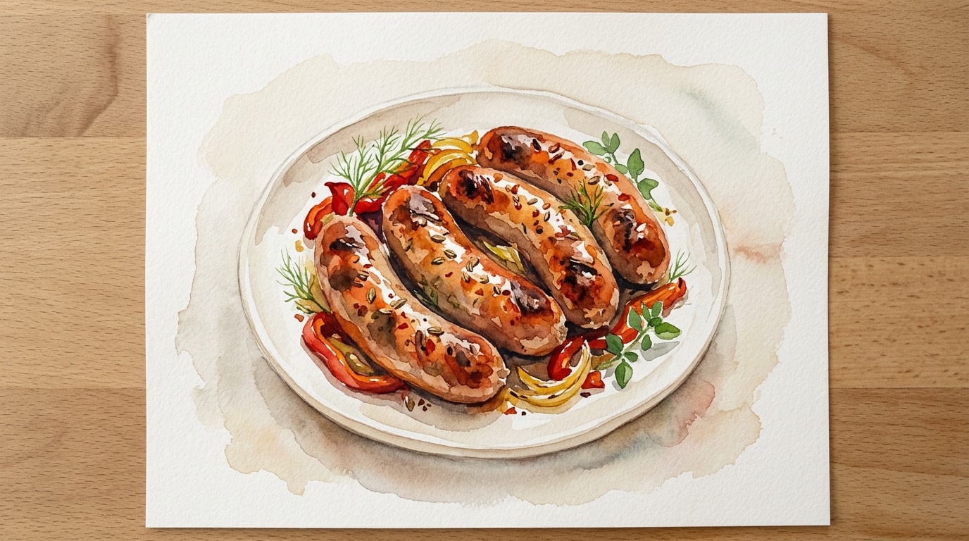 Homemade Hot Italian Fennel Sausage