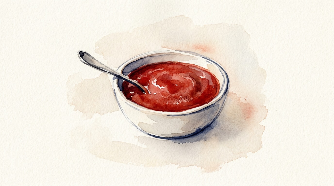 Homemade Slow-Cooked Tomato Ketchup
