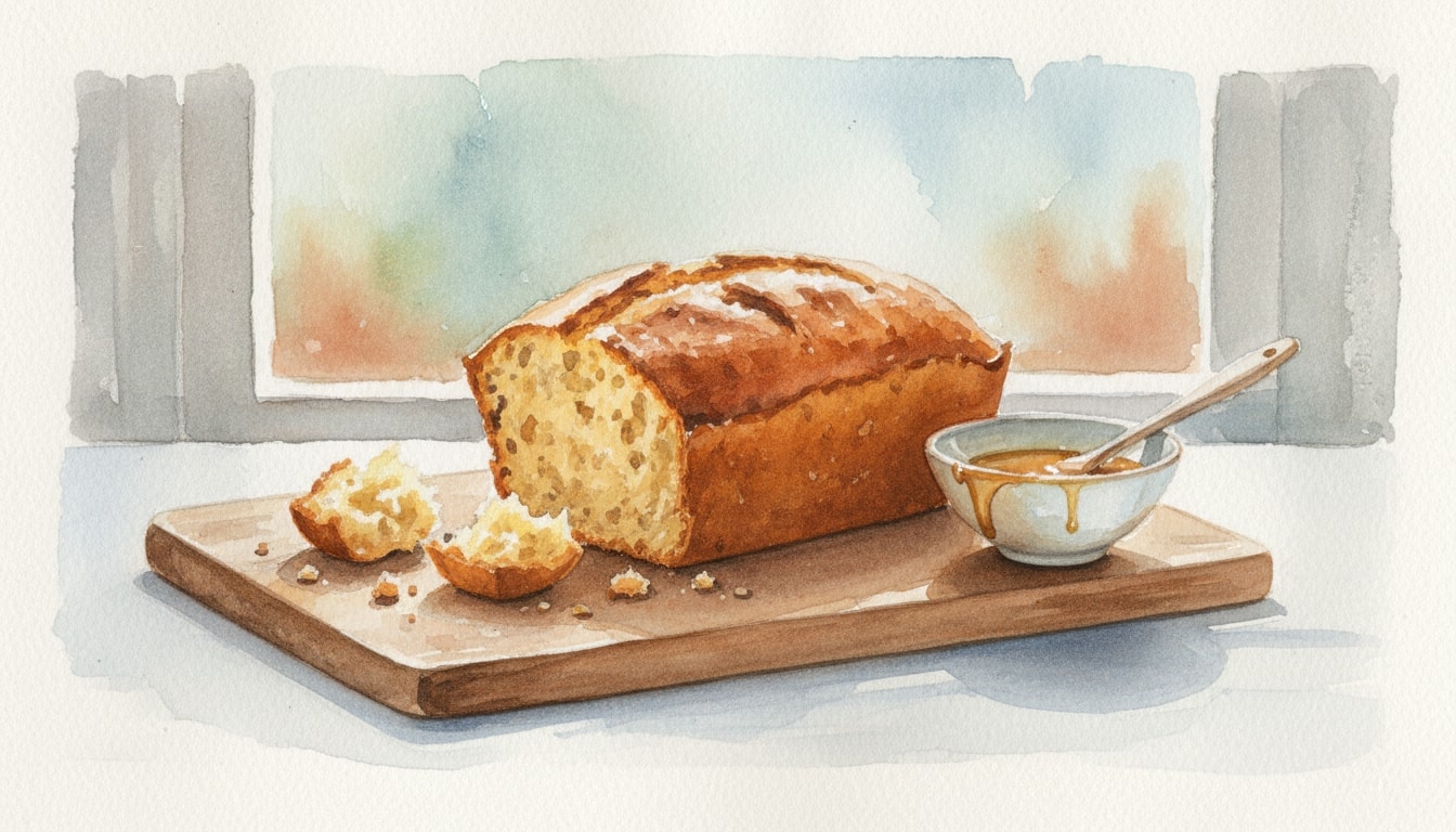 Hootenholler Whiskey Quick Bread