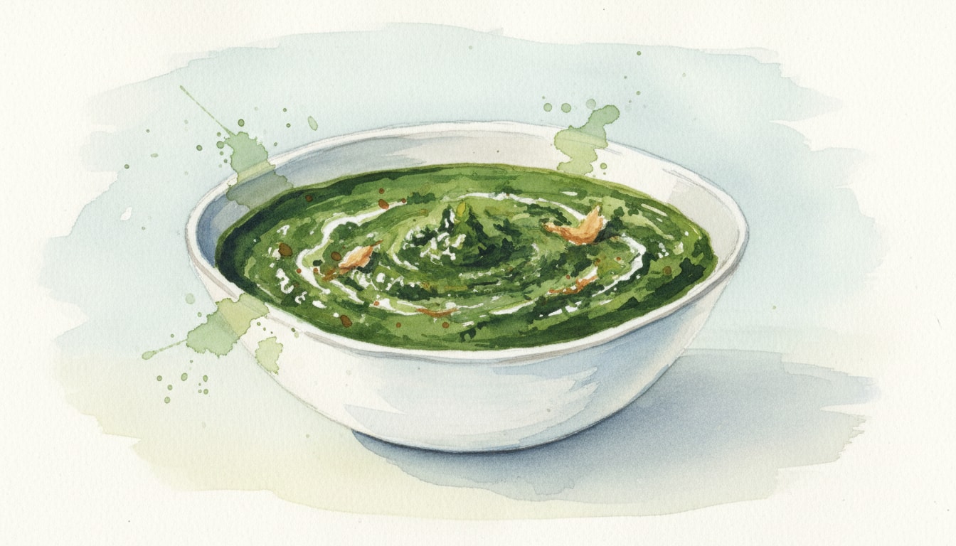 Indian-Style Spiced Spinach Puree (Saag)