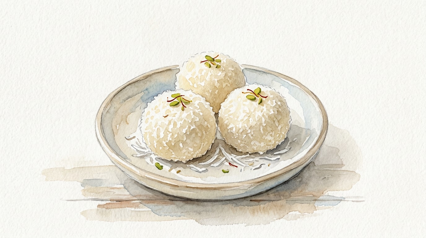 Instant Coconut Ladoo