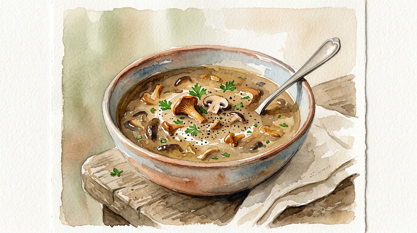 Isabel Allende's Reconciliation Mushroom Soup