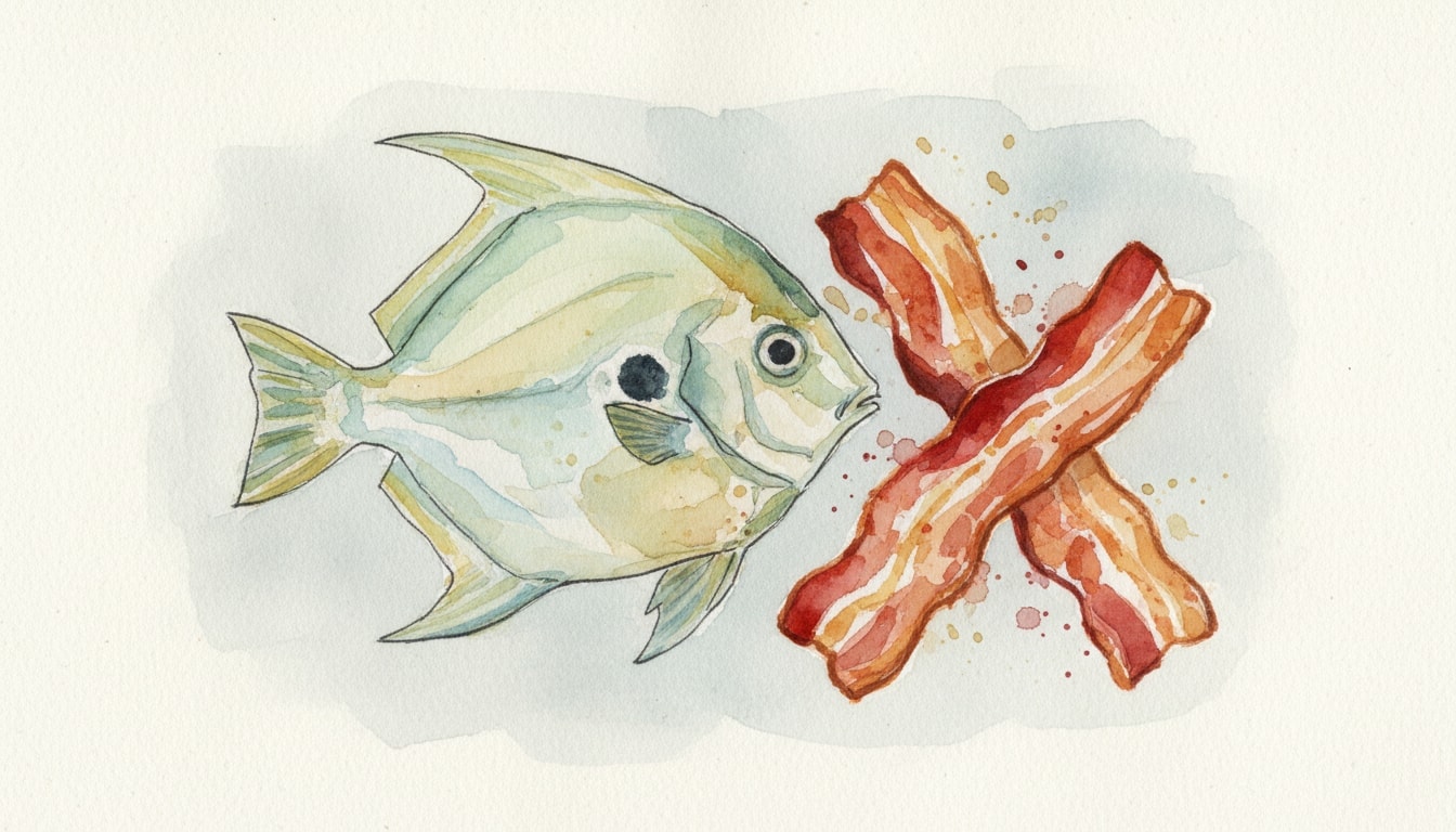 John Dory with Bacon