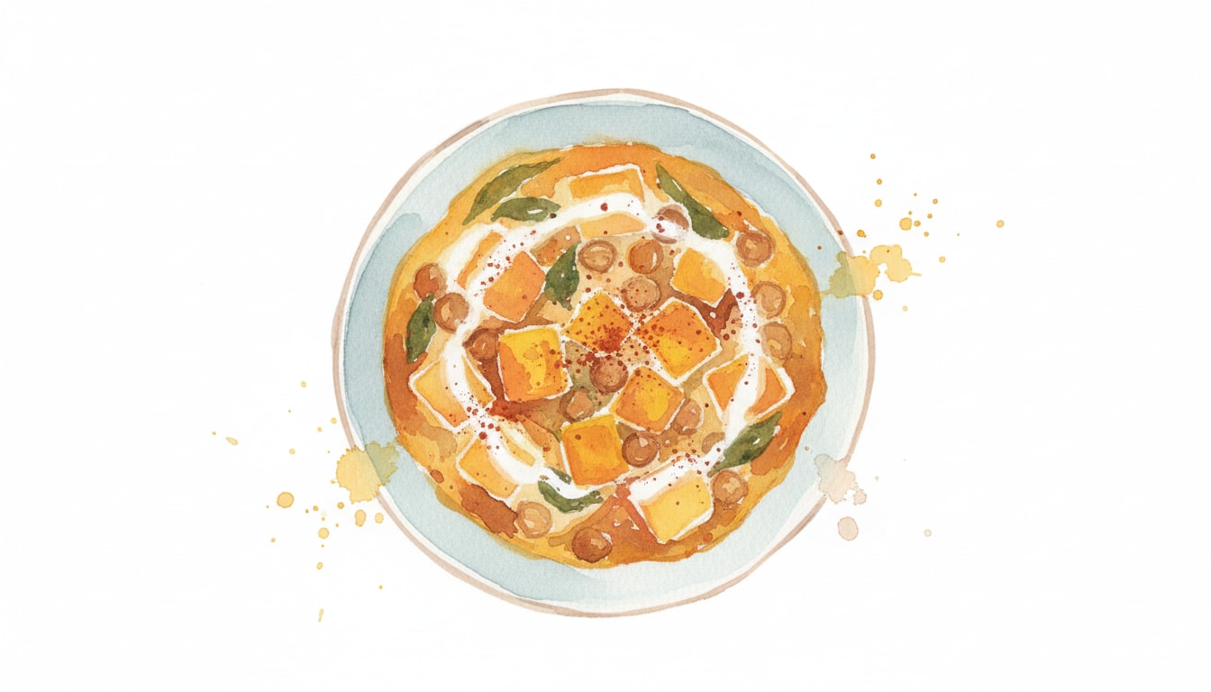 Keralan-Style Butternut & Chickpea Curry