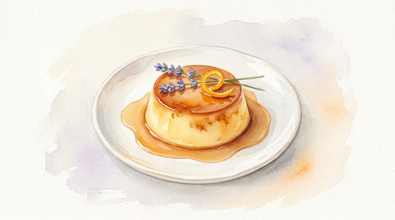 Lavender Orange Creme Caramel