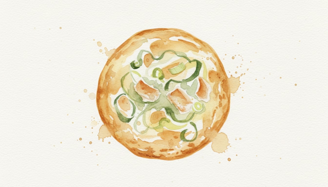 Leek and Cod Tortilla