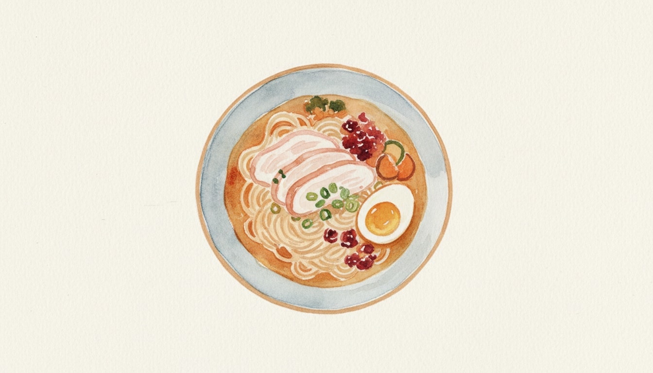 Leftover Turkey Ramen