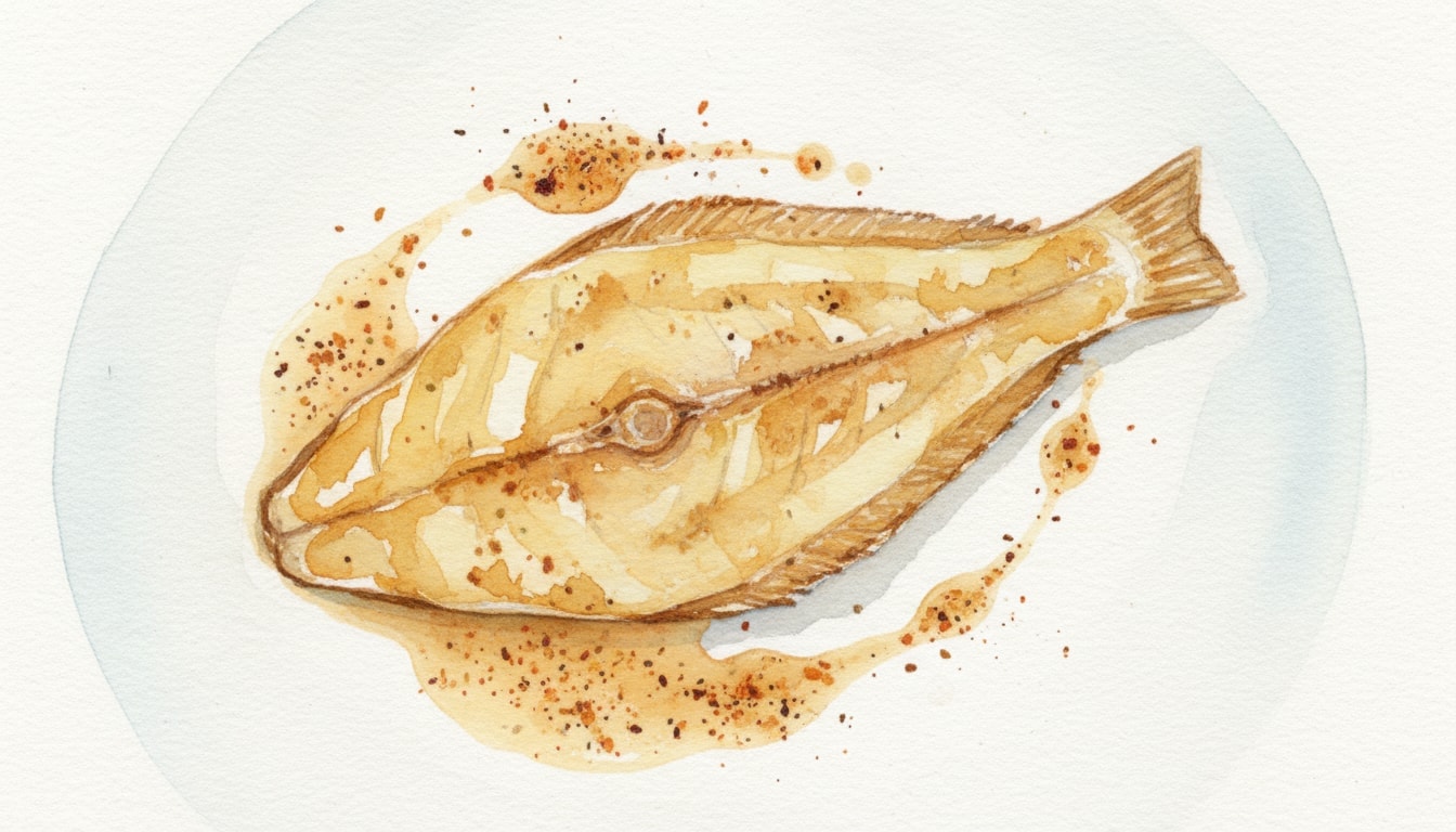 Lemon Sole with Spiced Brown Butter