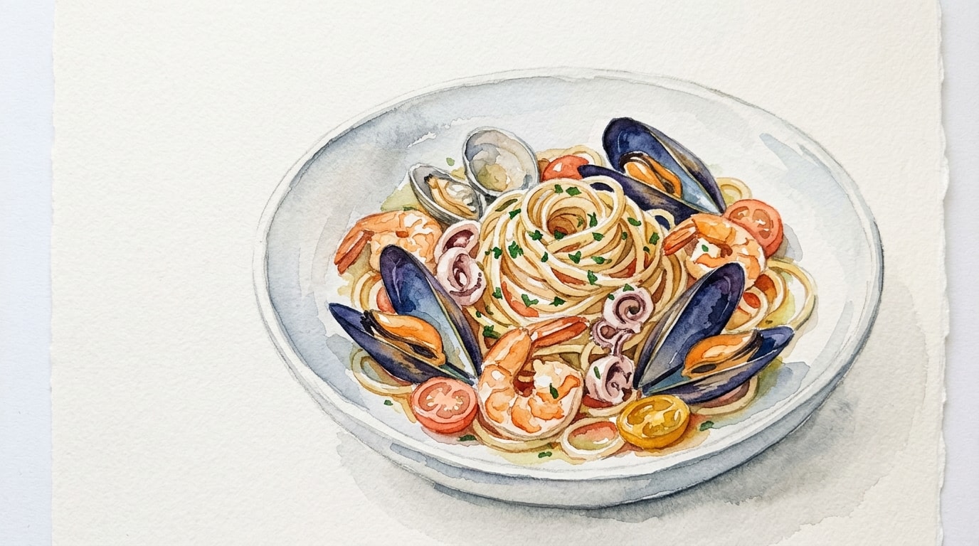 Linguine Ai Frutti Di Mare