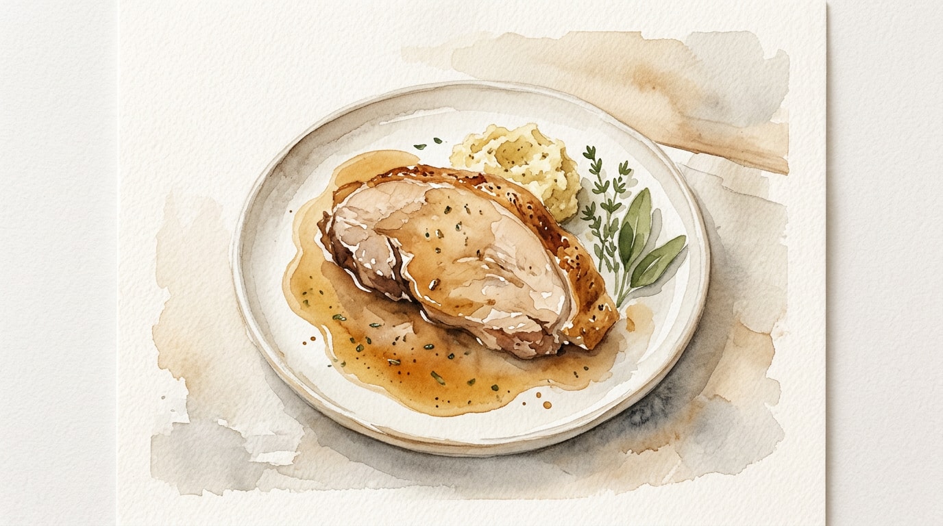Make-Ahead Thanksgiving Turkey with Cognac Gravy