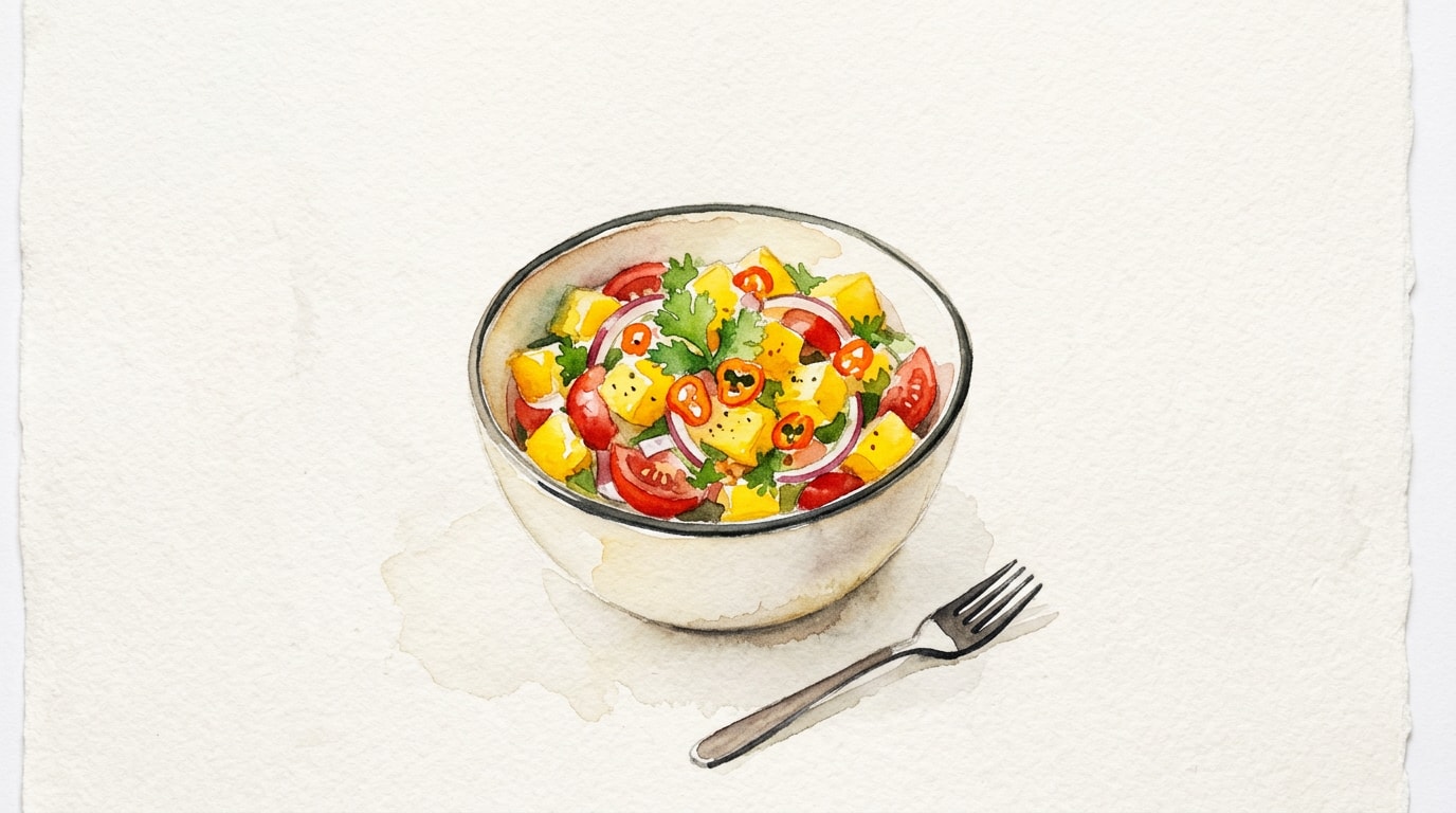 Mango Scotch Bonnet Kachumbari