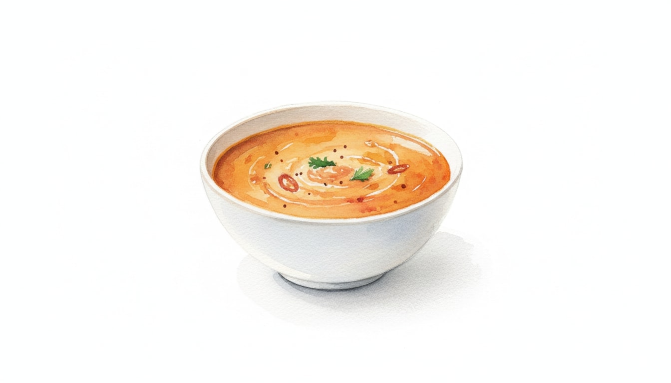 Masoor Dal (Spiced Red Lentils)