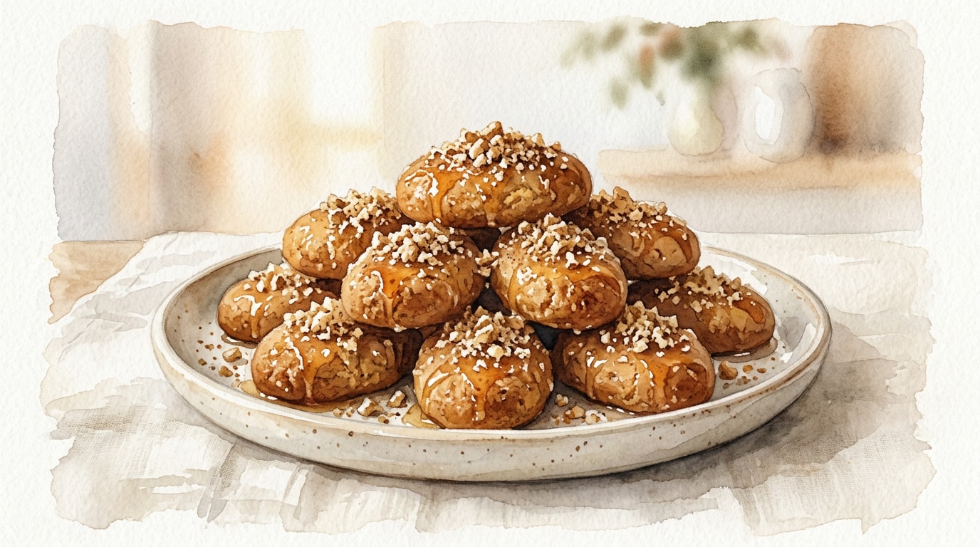 Melomakarona Greek Honey Cookies