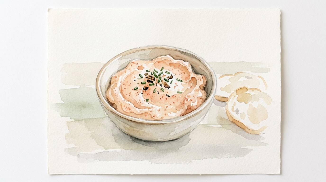 Mentaiko Miso Cream Cheese Spread