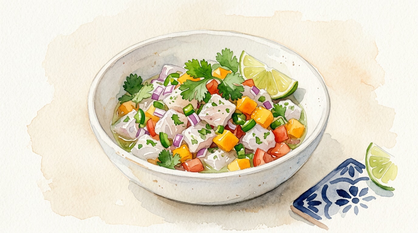 Mexican Sea Bass Ceviche