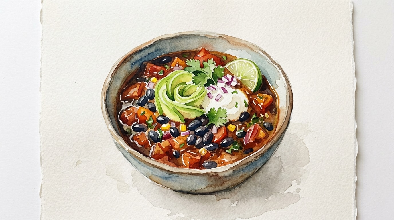 Mexican-Spiced Black Bean and Tomato Stew