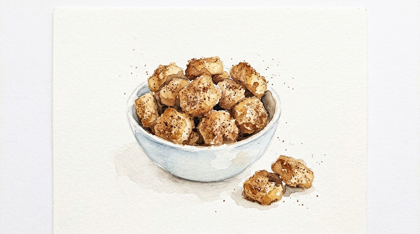 Mini Cinnamon Toast Crouton Cookies