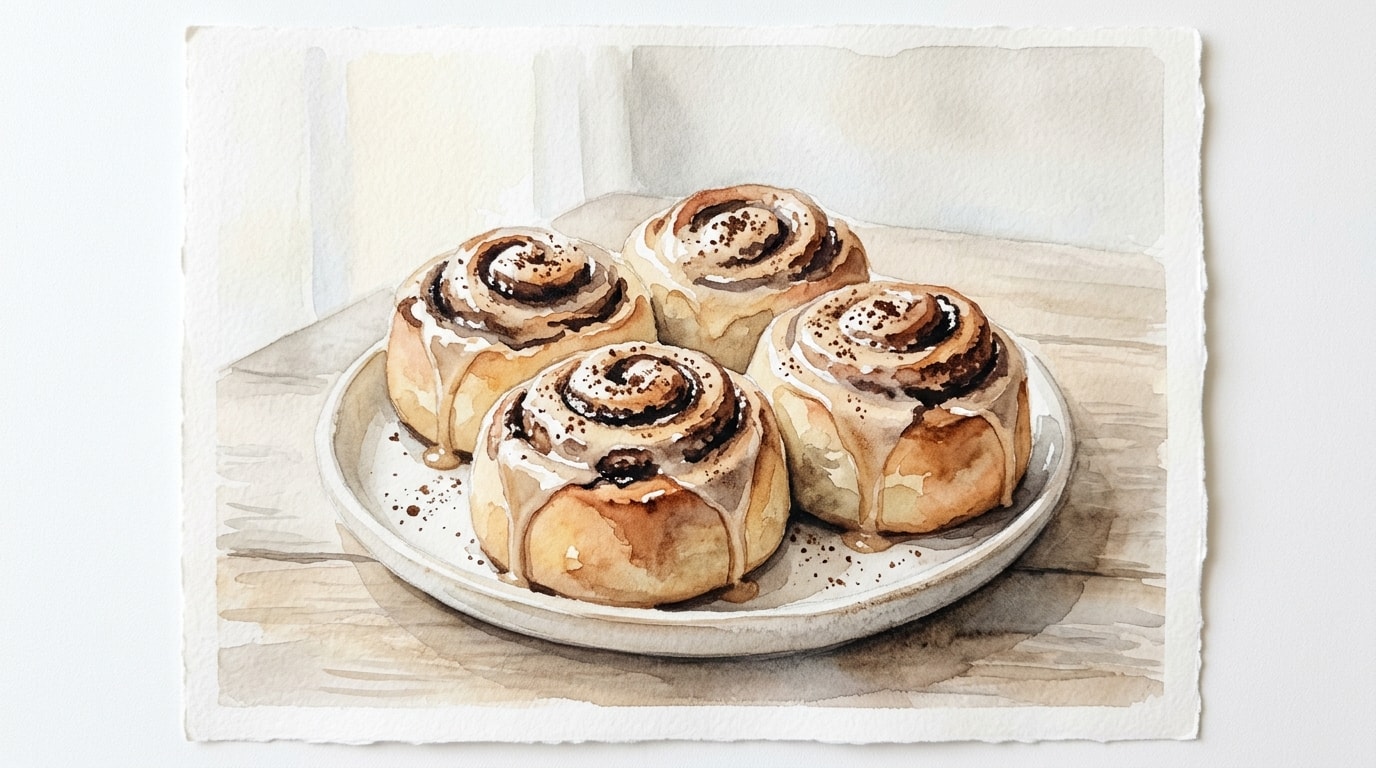 Mocha Swirl Sweet Rolls with Coffee Icing