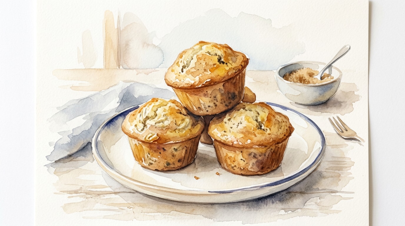 Moist and Flavorful Banana Muffins