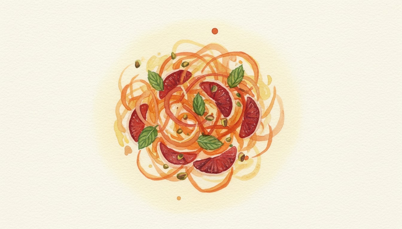 Moroccan Carrot-Blood Orange Salad