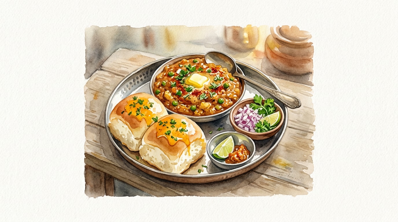 Mumbai-Style Pav Bhaji