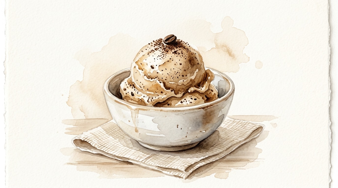 No-Churn Espresso Ice Cream