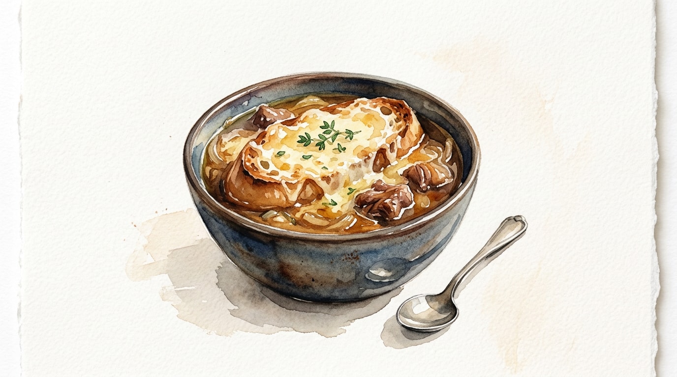 One-Pot Oxtail French Onion Soup