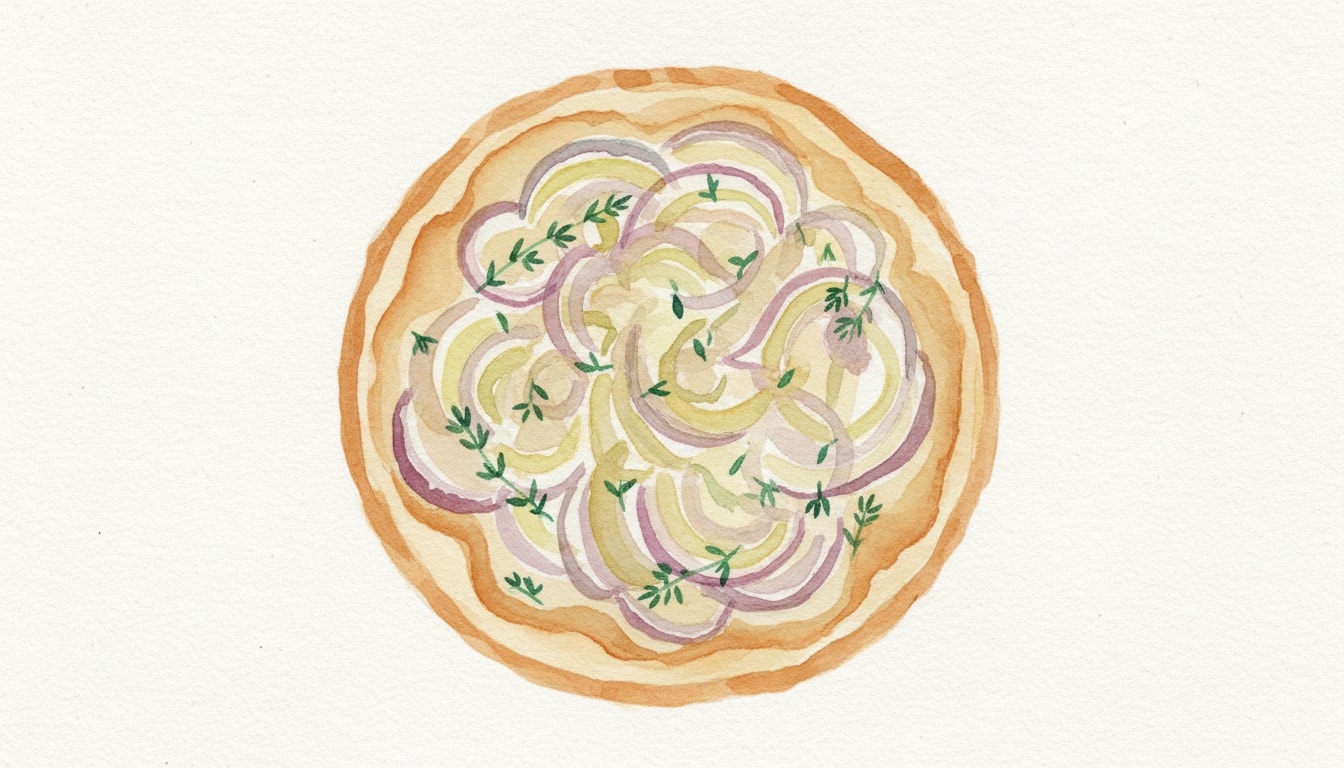 Onion and Thyme Tart