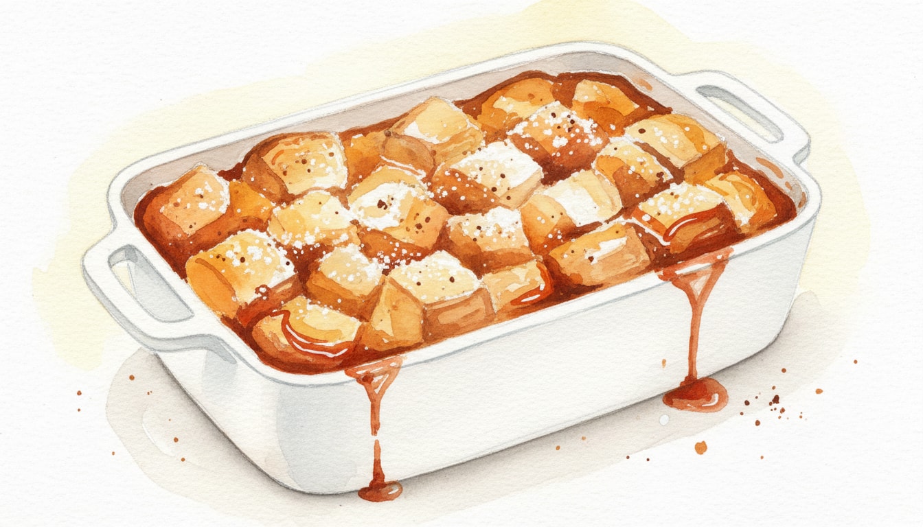 Overnight Pumpkin Spice French Toast Casserole