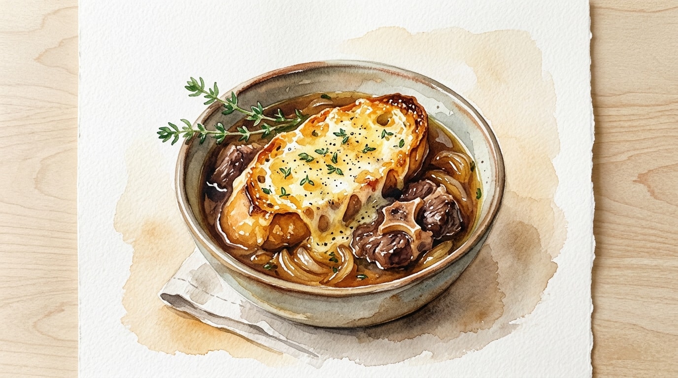 Oxtail French Onion Soup