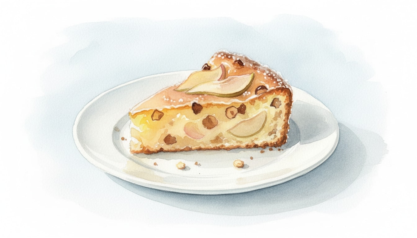 Pear and Hazelnut Cake