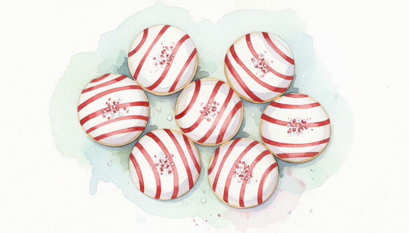 Peppermint Stripe Cookies