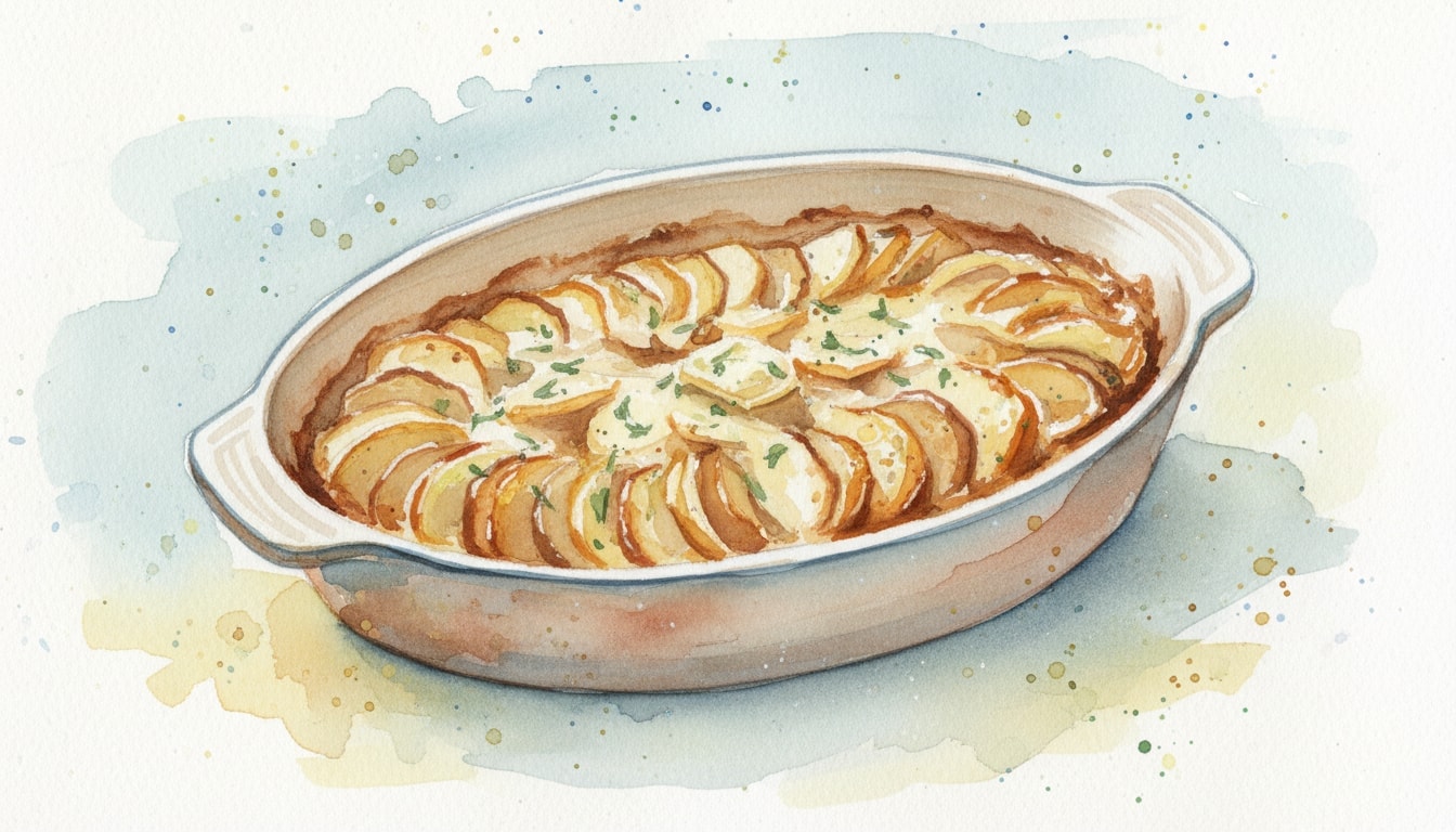 Potato-Parsnip Gratin