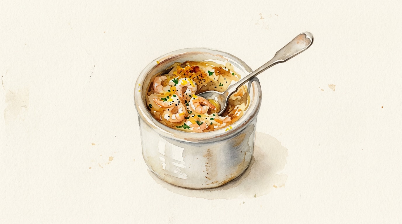 Potted Shrimp with Anchovy and Lemon