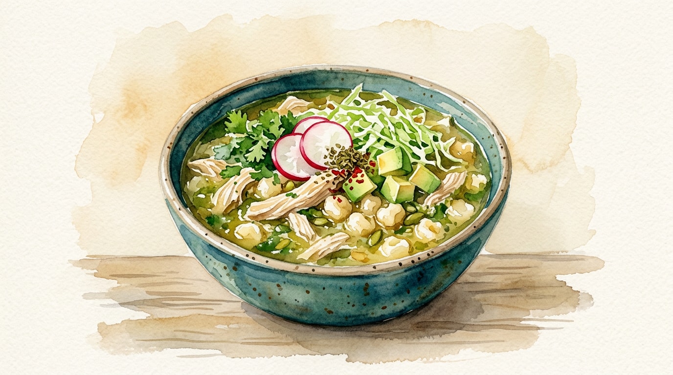 Pozole Verde de Pollo