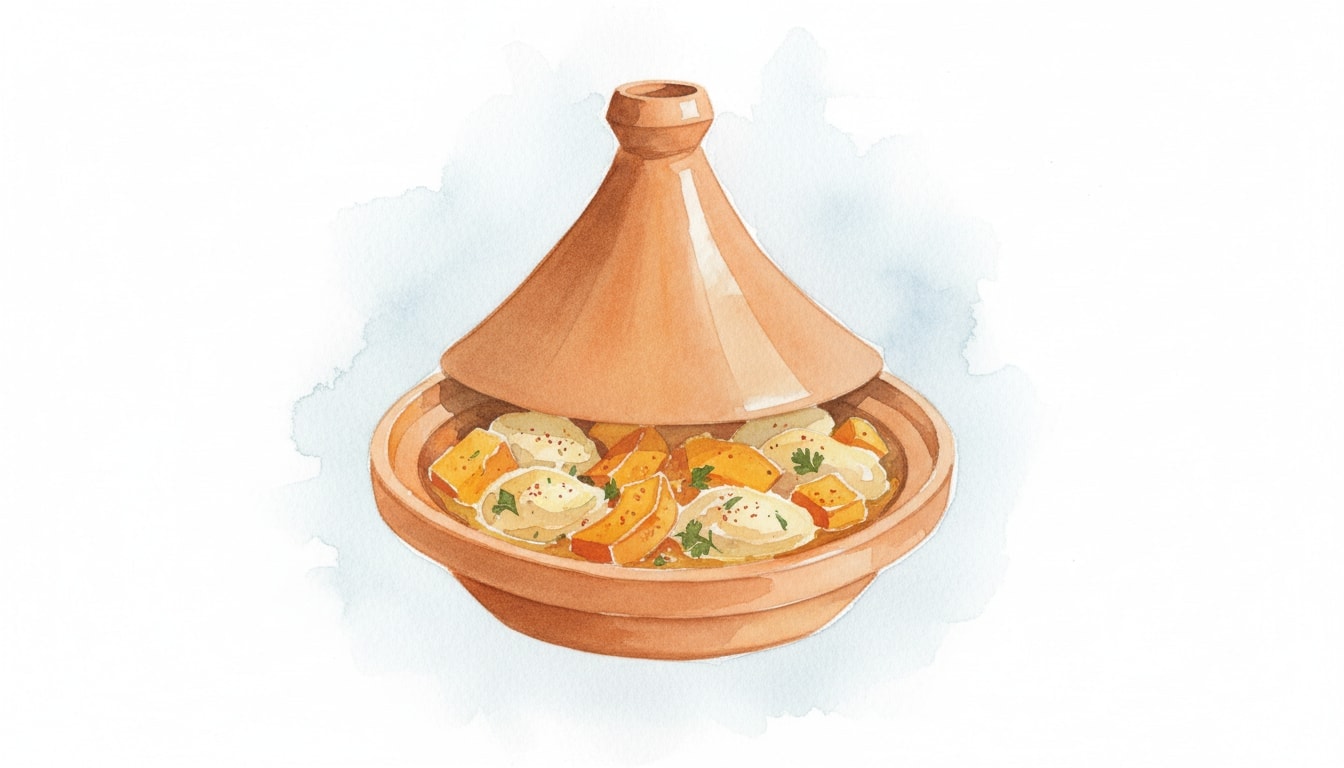 Pressure Cooker Chicken Tagine with Butternut Squash