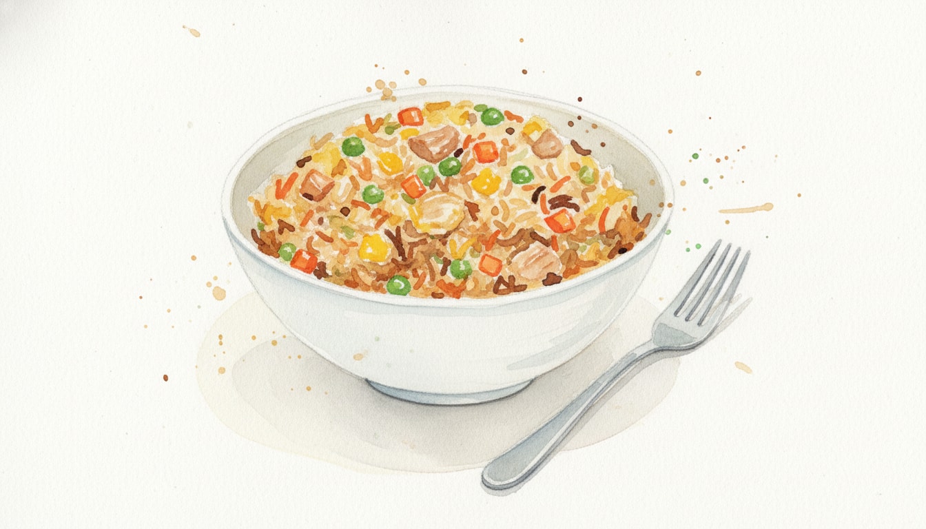 Quick 5-Ingredient Leftover Fried Rice