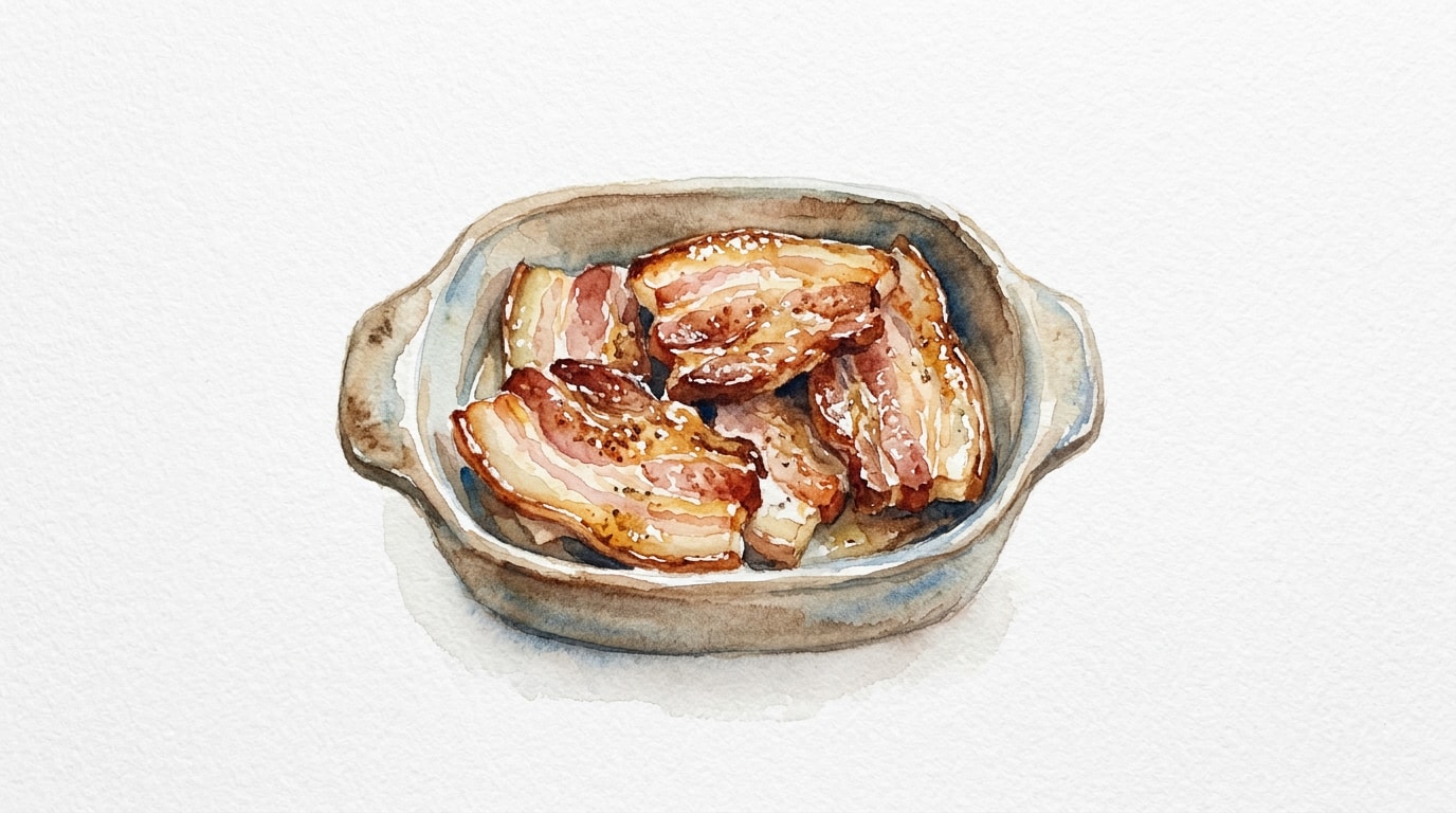 Quick-Cured Baked Guanciale