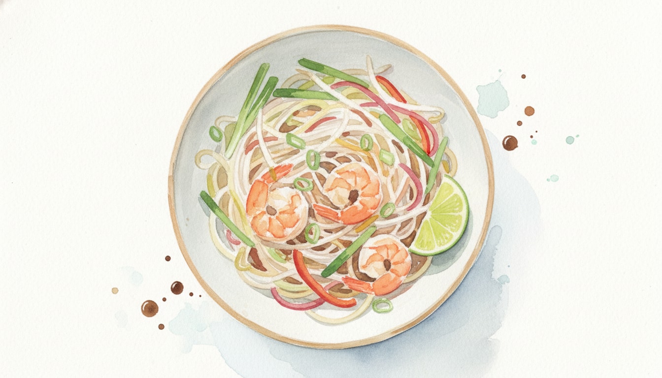 Quick Nut-Free Shrimp Pad Thai