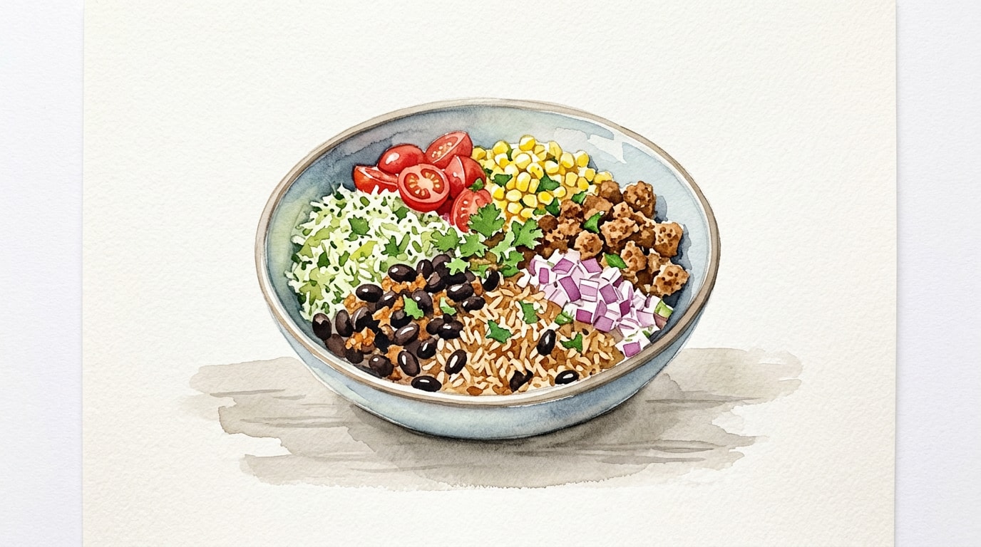 Quick One-Pot Burrito Bowl