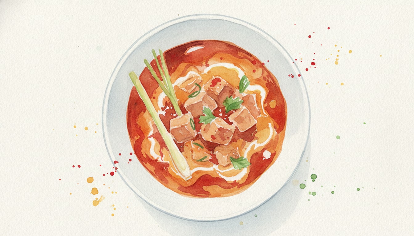 Quick Thai Red Turkey Curry