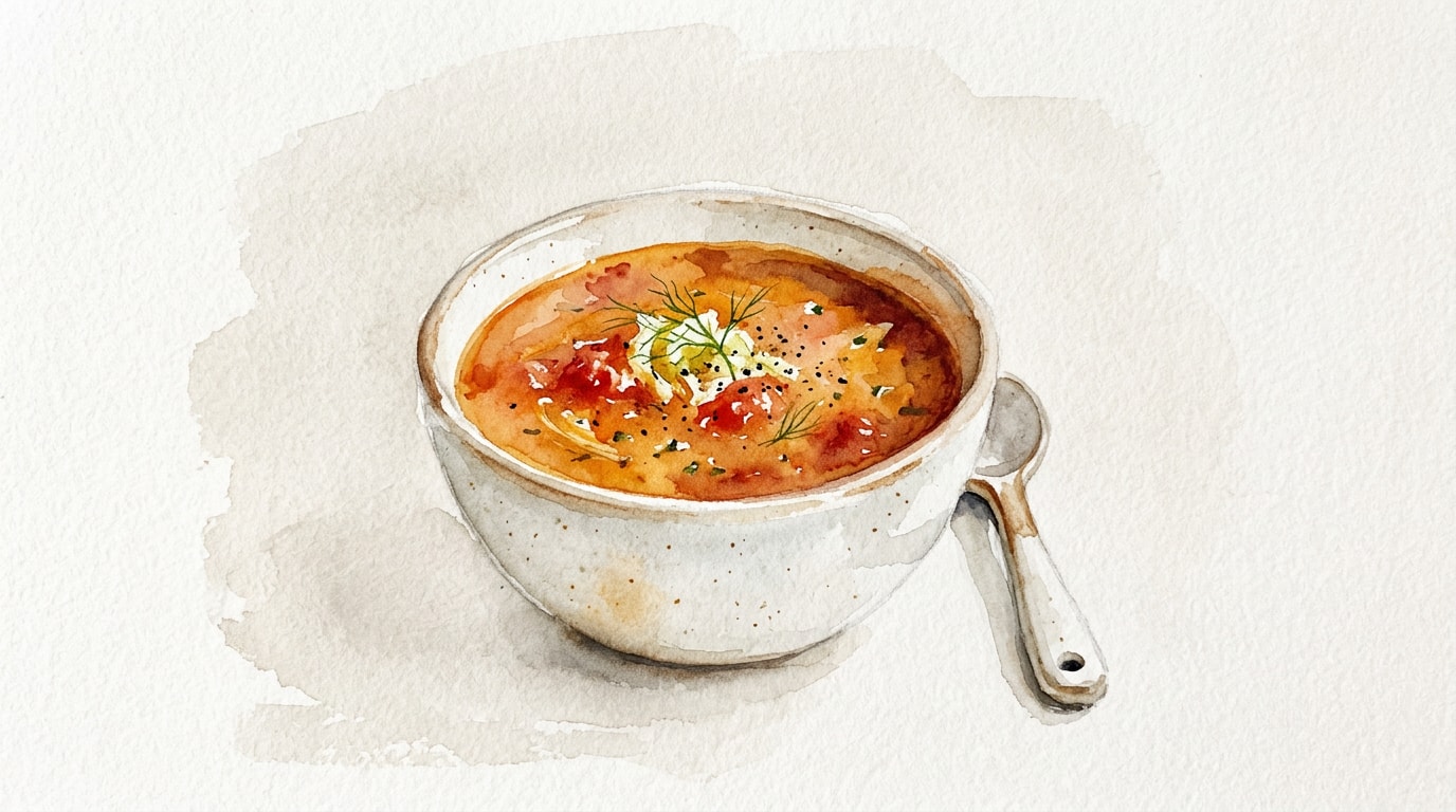 Quick Tomato Fennel Soup
