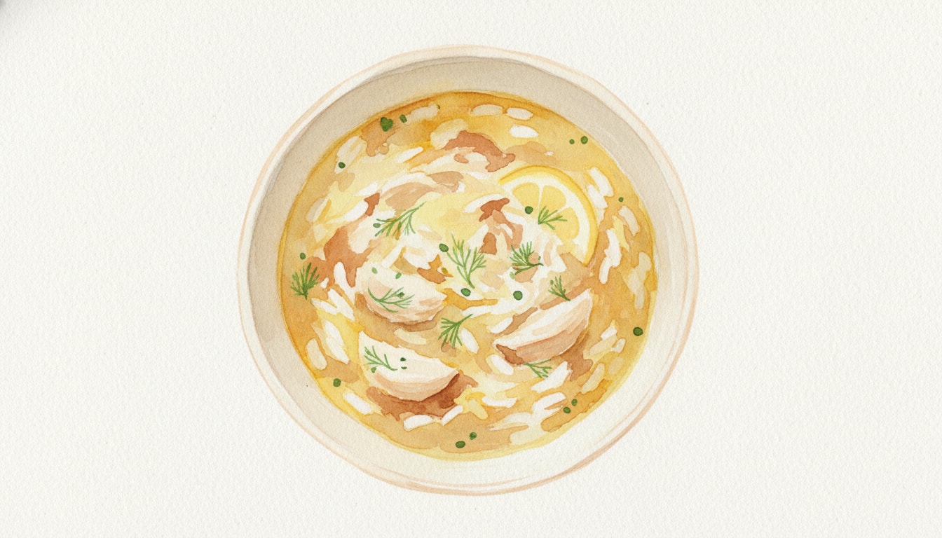 Restorative Lemon Chicken and Rice Soup