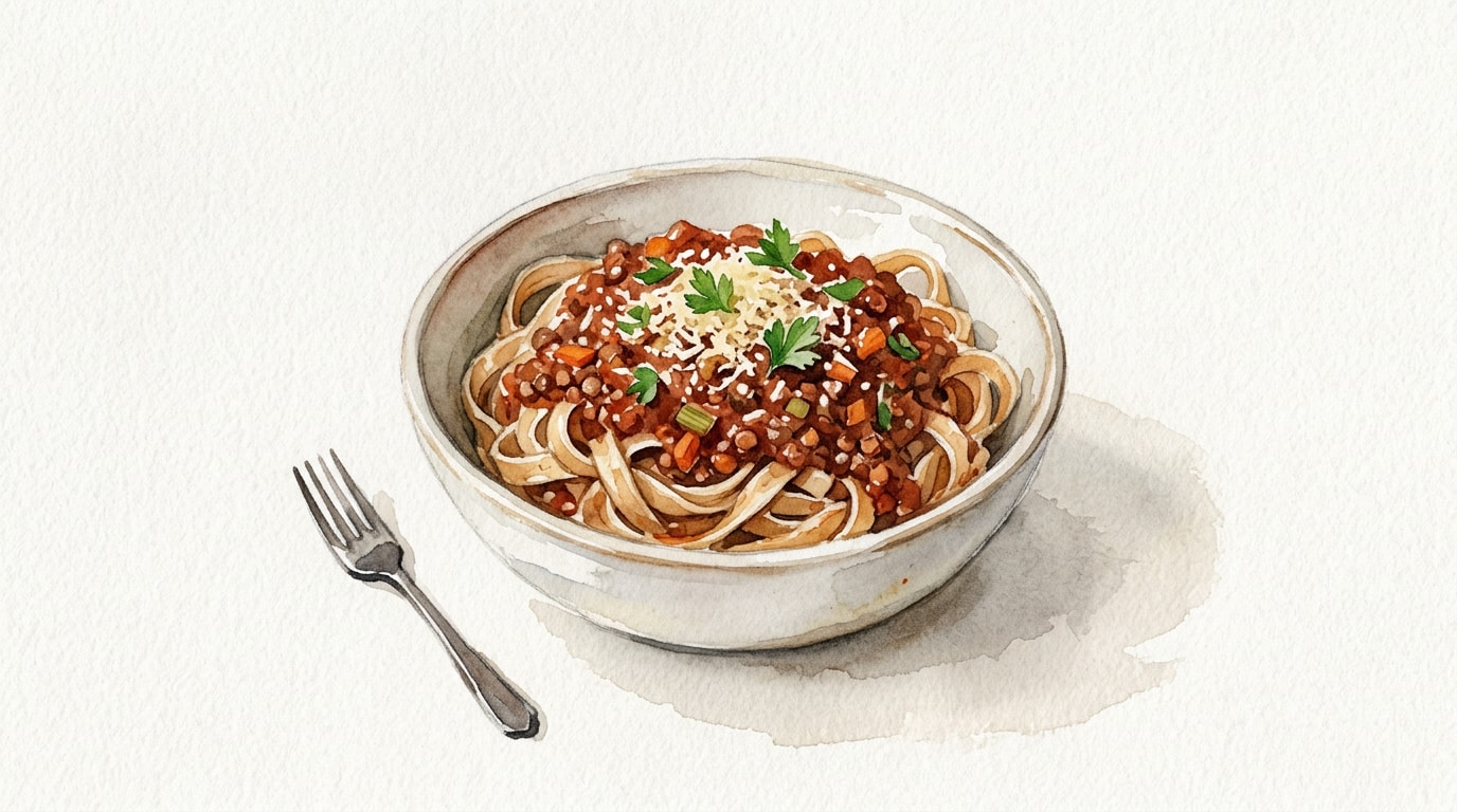 Rich and Robust Vegan Bolognese
