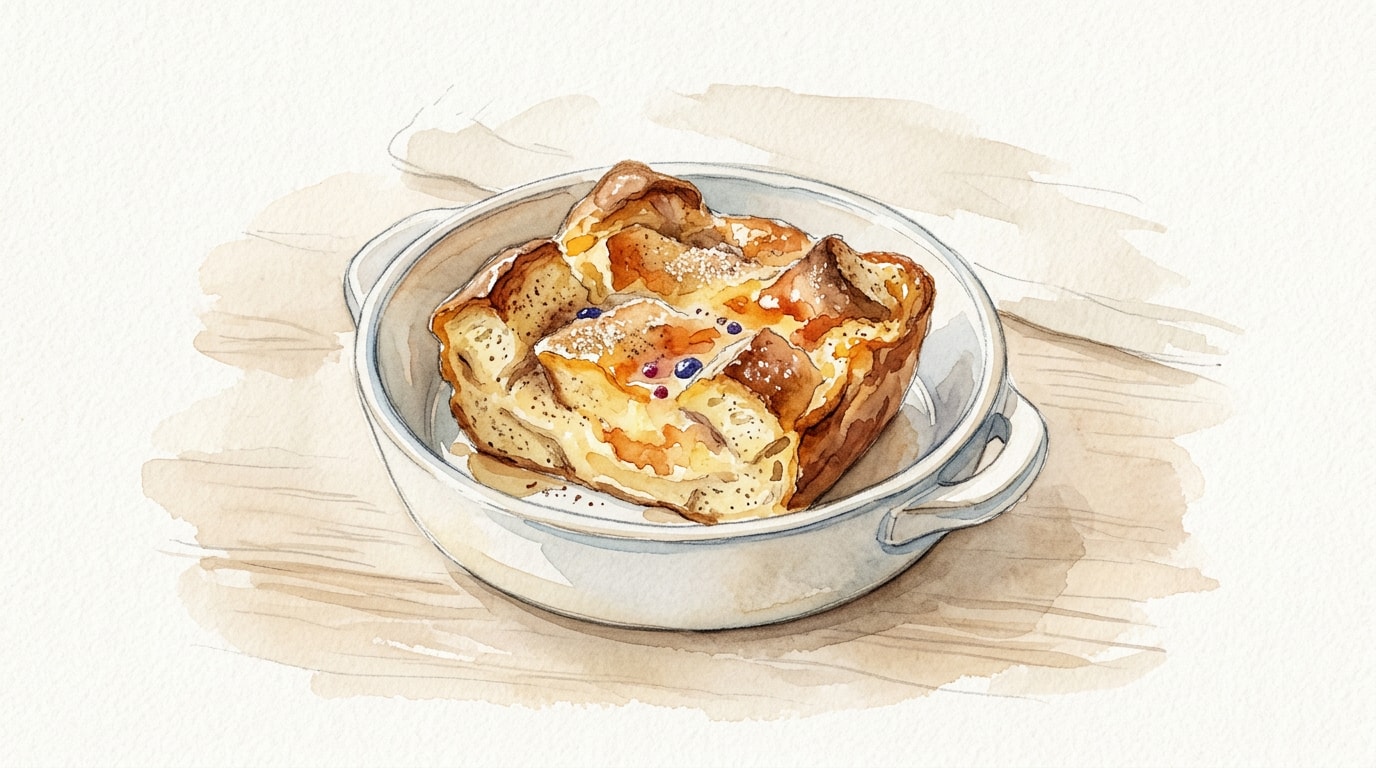 Rich Custard Baked French Toast Casserole
