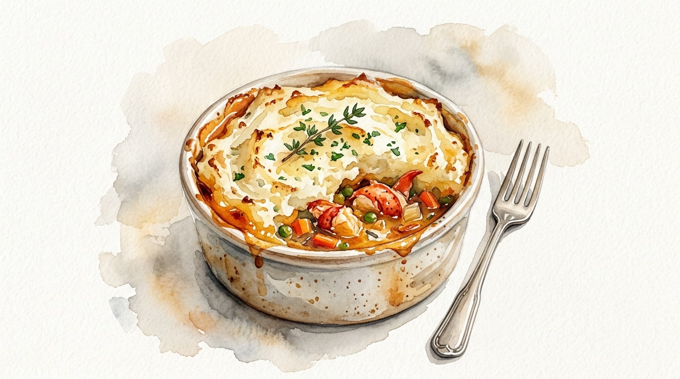 Rich Lobster Shepherd's Pie